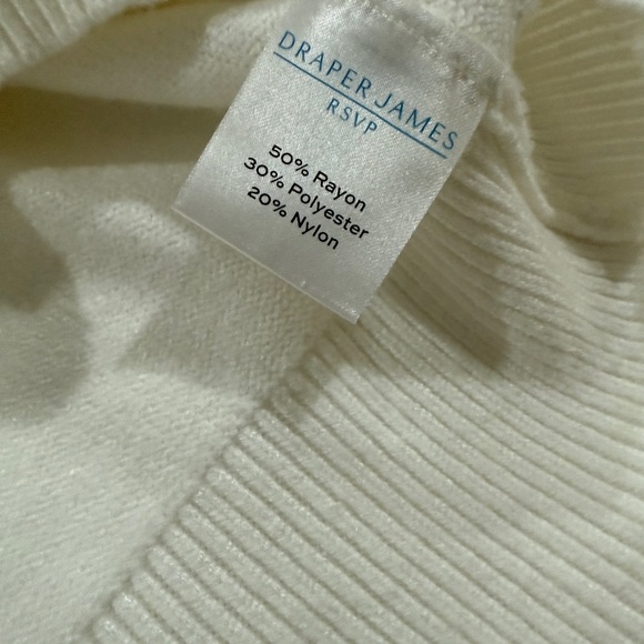 Draper James Cream Sweater with Gold Bow - Picture 5 of 5